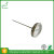 50mm diameter pocket bimetal thermometer with thread