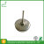 50mm diameter pocket bimetal thermometer with thread