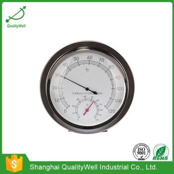 Stainless steel hygrometer and thermometer TH600