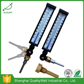 Industrial adjustable angle glass thermometer AGT-A