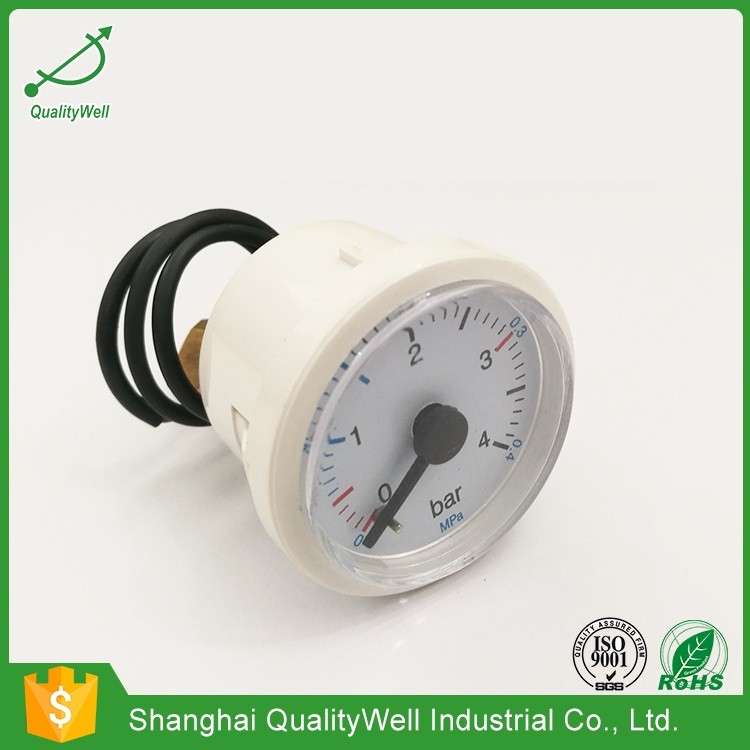 Bottom connection oil filled pressure gauge PG400OV