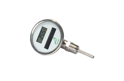 Bottom connection solar digital thermometer DSTT series