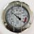 remote reading thermometer with protector and front flange