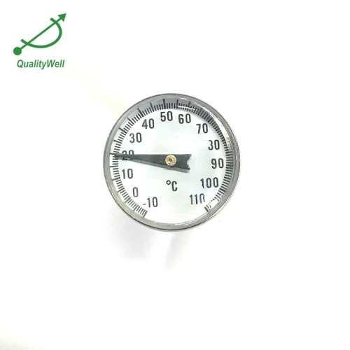 Pocket bimetal thermometer with long thread PT1005C