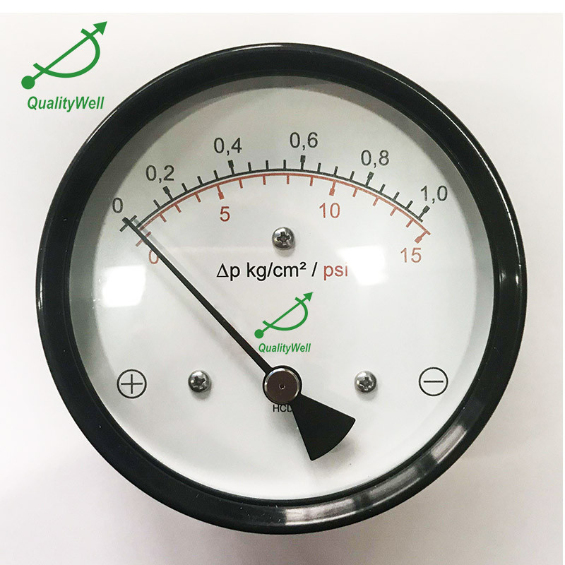 Bottom connection oil filled pressure gauge PG400OV