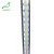 Glass thermometer with metal sleeve