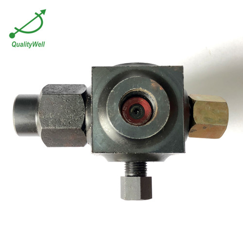 Transmitting valve for pressure gauge
