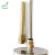 Side mounting bimetal thermometers with thermowell and reset-able maximum temperature pointer
