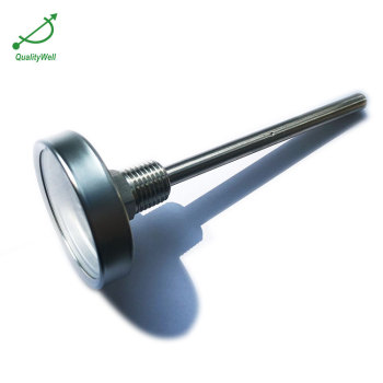 1.6'' Back connection bimetallic thermometer T153P
