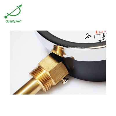 Bottom connection hot water bimetal thermometer I400H