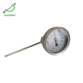 Detachable bezel european type bimetal thermometer A series