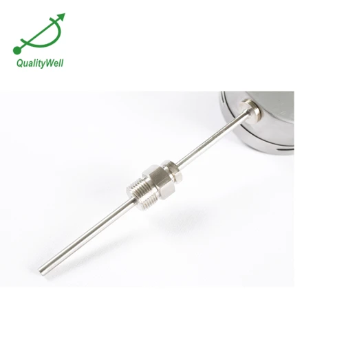 1/2"BSP Sliding bimetal thermometer