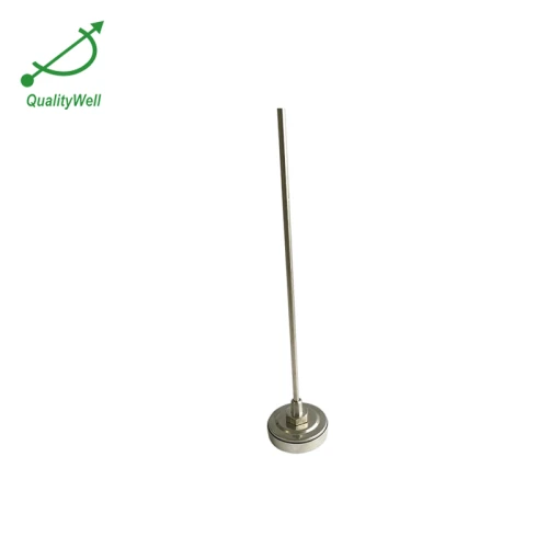 40mm diameter pocket bimetal thermometer with thread