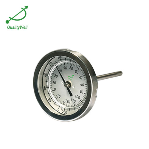 Back connection bimetal thermometer T series T300E