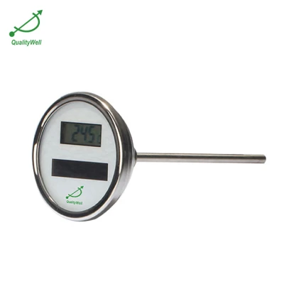 Back connection solar digital thermometer DSTT series