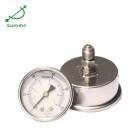 Back connection oil filled pressure gauge PG221OH