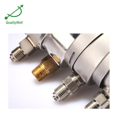 Bayonet bezel oil filled pressure gauge PG400OVB