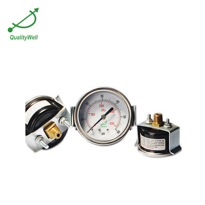 General pressure gauge with U-clamp EPG221H-U