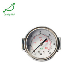 General pressure gauge with U-clamp EPG221H-U