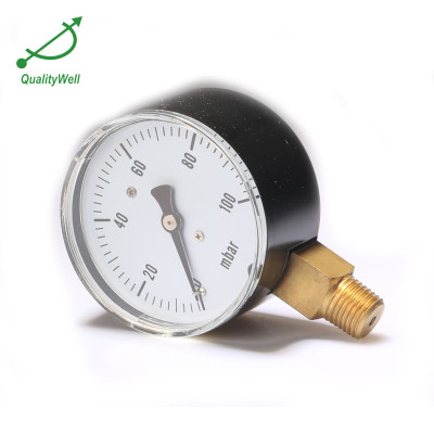 Low pressure gauge with PC lens LPG221V