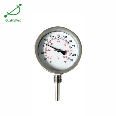 All stainless steel hot water heater thermometer I400HSS