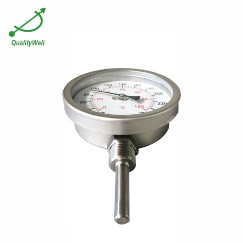 All stainless steel hot water heater thermometer I400HSS