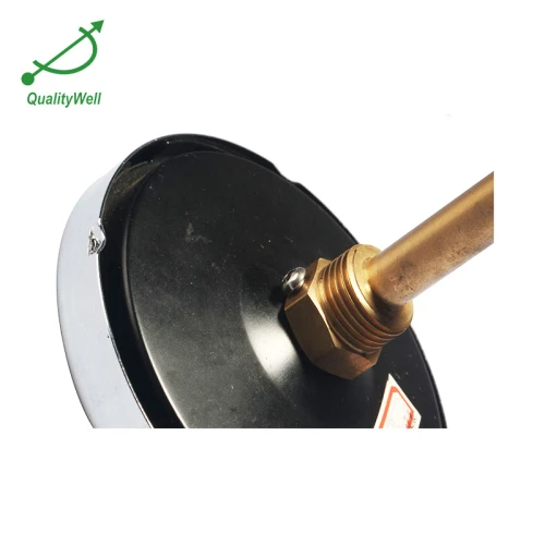 Back connection hot water bimetal thermometer T400H