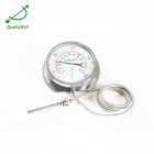 150mm bottom connection remote reading thermometer 600RF12122