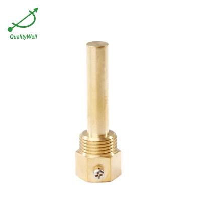 Brass thermowell QWTWB