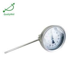 Detachable bezel european type bimetal thermometer AD series