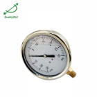 Bottom connection oil filled pressure gauge PG400OV