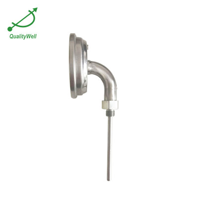 Special bottom connection bimetal thermometer IS300C
