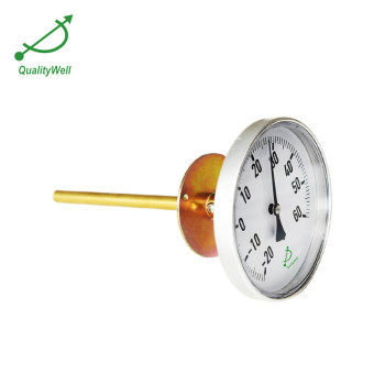 Bimetal thermometer for air-conditioning and refrigeration systems T400AFP