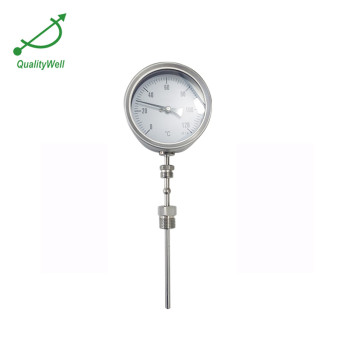 1/2"BSP Sliding bimetal thermometer