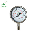 2.5”Dail All Stainless Steel Fillable Pressure Gauge PG221BVNED
