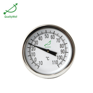 Bimetal thermometer for fermentation PT143GF