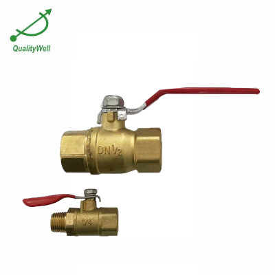 Lever Handle Brass Ball Valve