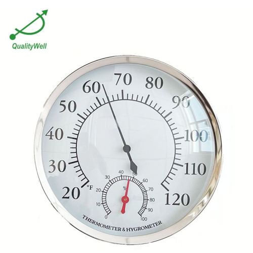 Stainless steel hygrometer and thermometer  TH600D