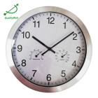 Wall Clock With Thermometer/Temperature & Hygrometer/Humidity W12-THC