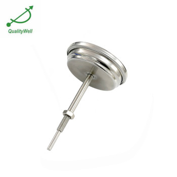 Back connection bimetal thermometer T series