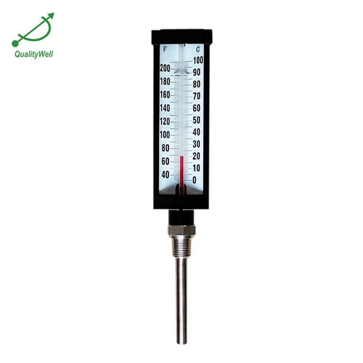 Fully Adjustable Industrial glass thermometer AG-2