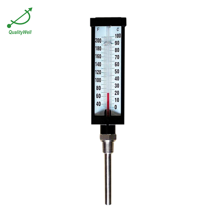 Industrial straight glass thermometer AGTB Buy straight glass