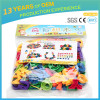 Hot funny 114 pcs baby' PP plastic big assemblage building blocks, environmental protection toys