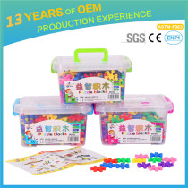 2018 China wholesale kids colorful building blocks, building bricks toy with non-toxic and healthy