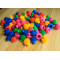 plastic fight assemble blocks circle building blocks, 63pcs kids educational toys for children