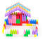 Educational DIY Plastic Toys, Interlocking Toys Enhance Kids Creativity Bulett blocks 64pcs