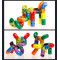 Baby DIY Puzzle Blocks,Children Educational Intelligence Toys plastic wood blocks
