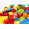 non toxic and educational kids jigsaw puzzle, square bricks with 97pcs and 4 shapes