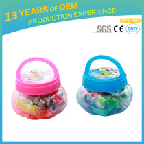 Changing color clay, magic DIY educational color clay