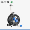 Industrial 220V 3 Outlets Plastic Cable Drum With Wheels
